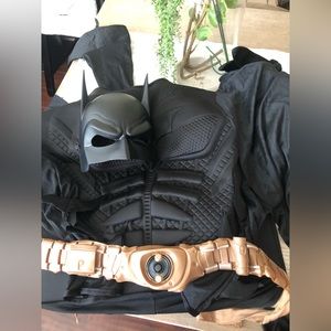Mens padded Batman costume